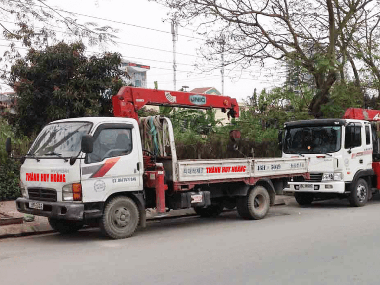 Cho thuê cẩu tự hành tại Thái Bình