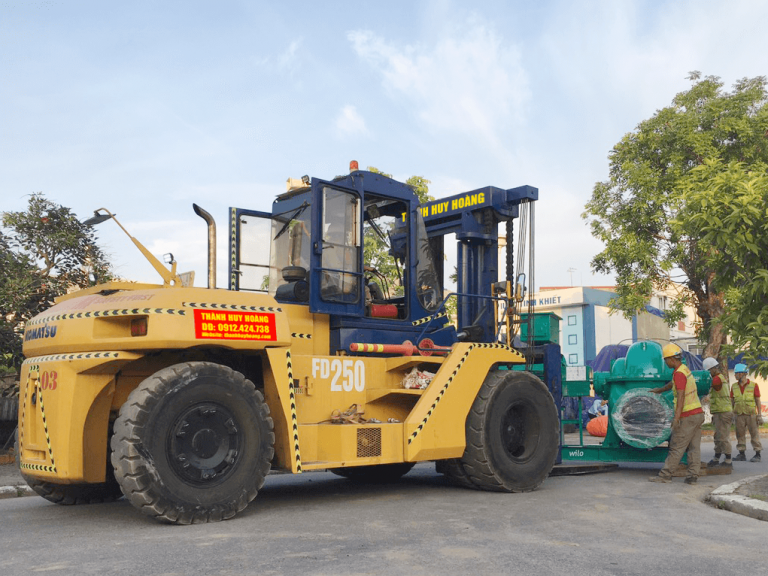 Dịch vụ xe nâng Thái Thuỵ Thái Bình