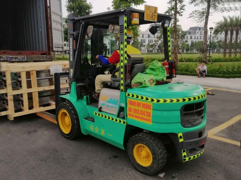 Cho thuê xe nâng khu công nghiệp Gia Lễ