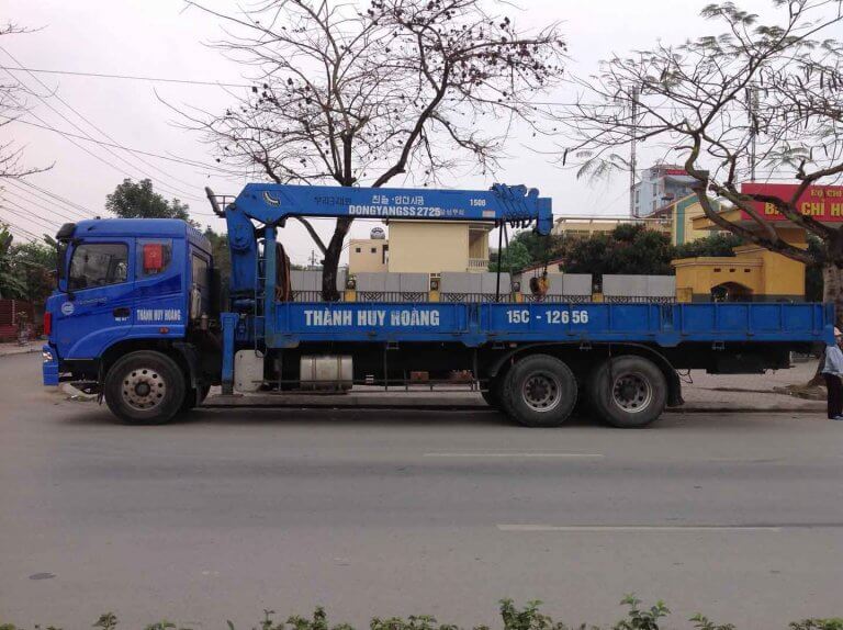 Dịch vụ xe cẩu Thái Bình