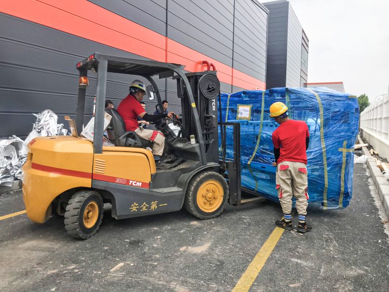 Cho thuê xe nâng khu công nghiệp Tiền Hải