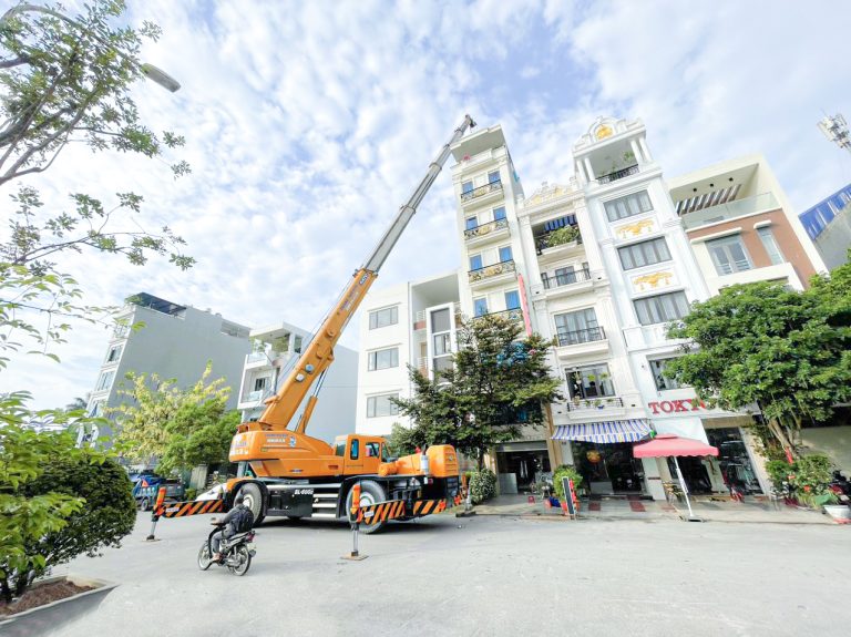 Dịch vụ cho thuê xe cẩu tại Thái Bình (Phục vụ 24/24h)