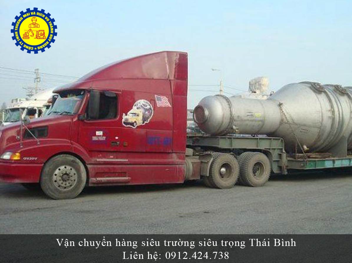 vận tải hàng Siêu trường siêu trọng thái bình