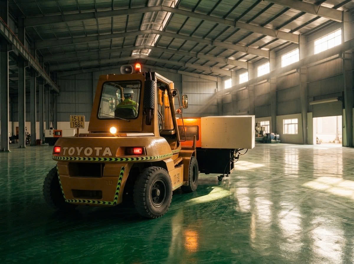xe nâng hạng nặng luồn qua dầm cửa kho xưởng vận chuyển định vị bệ móng máy tại KCN Liên Hà Thái Thái Bình - THÀNH HUY HOÀNG xe nâng hạng nặng luồn qua dầm cửa kho xưởng vận chuyển định vị bệ móng máy tại KCN Liên Hà Thái Thái Bình - THÀNH HUY HOÀNG